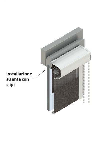 Tenda a Vetro Filtrante Day and Night con Cassonetto - 18464