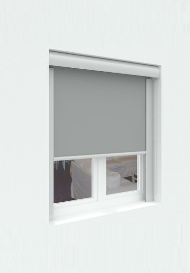 Tenda a Rullo Oscurante in Pvc per Esterno, Ingombro 120 mm, per una Larghezza fino a 500 cm