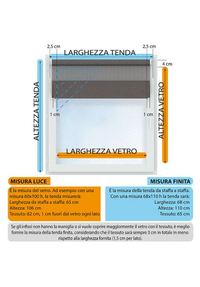 Tenda a Vetro Filtrante Day and Night - 18460