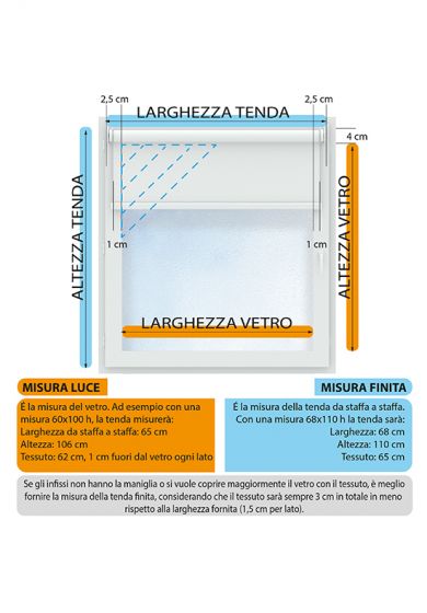 Tenda a Vetro Oscurante - 1110