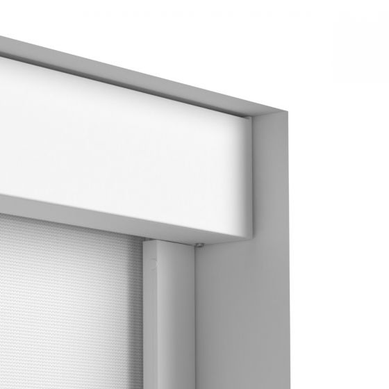 Tenda a Rullo Oscurante in Pvc per Esterno, Ingombro 120 mm, per una Larghezza fino a 500 cm