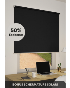 Tende a Rullo, tessuto Oscurante Ignifugo in Pvc "Lite" - 1107