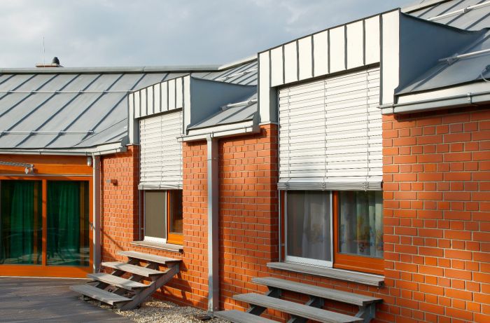 Frangisole con lamelle a C da 80 mm - 18677