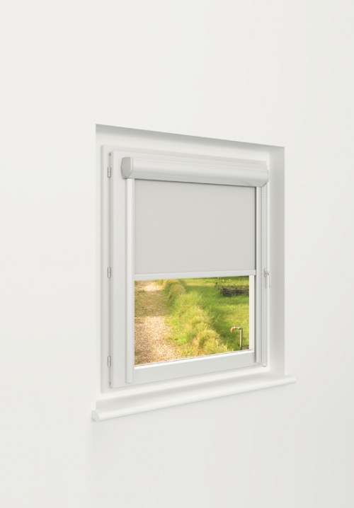 Tenda a Vetro Oscurante con Cassonetto - 18463