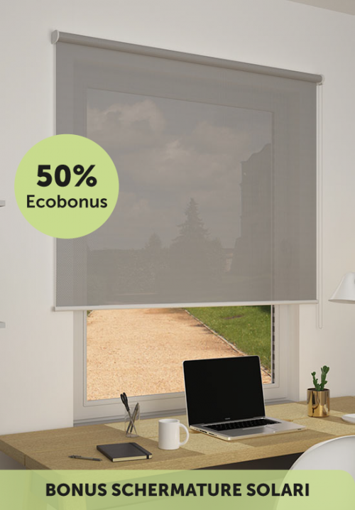 Tende a Rullo, tessuto Filtrante Microforato "Screen 3% Eco Friendly" - 18338