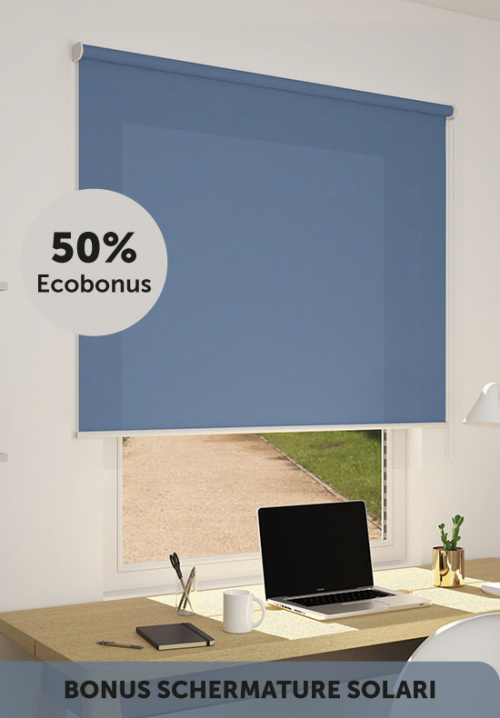 Tende a Rullo Decorative, tessuto Filtrante "Shiny" - 17912