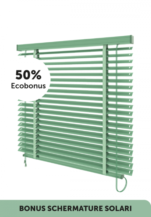 Tende alla veneziana da 50 mm - Nastro in tessuto - 18084