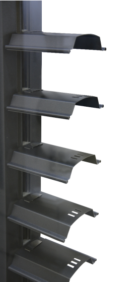 Frangisole con lamelle da 90 mm, modello a catena - 18679