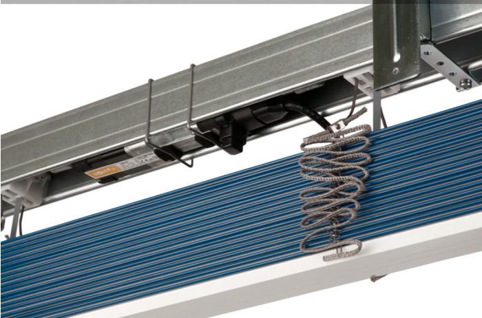 Frangisole con lamelle a Z da 70 mm - 18678