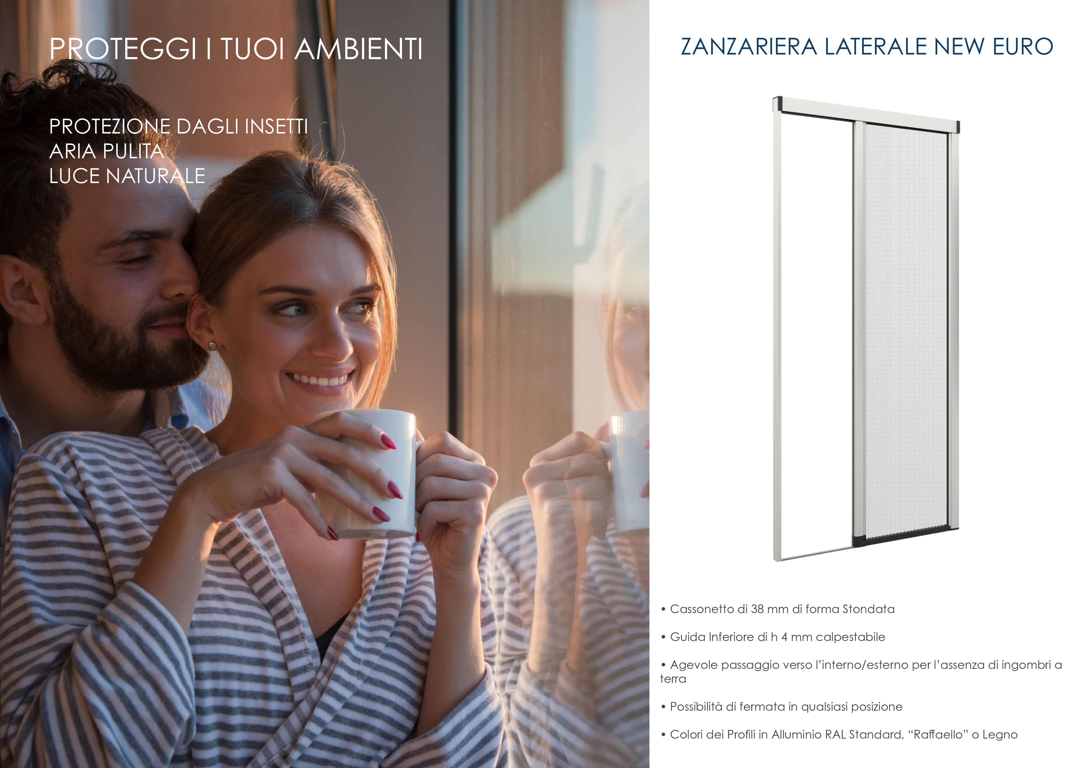 Come cambiare la rete rotta o usurata della zanzariera 