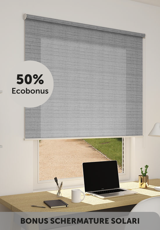 Tende a Rullo Decorative, tessuto Filtrante « Stripes » - 18319