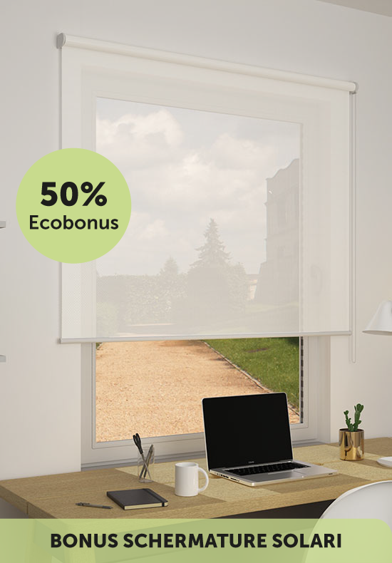 Tende a Rullo, tessuto Filtrante Microforato « Screen 6 % PVC Free » – 18343