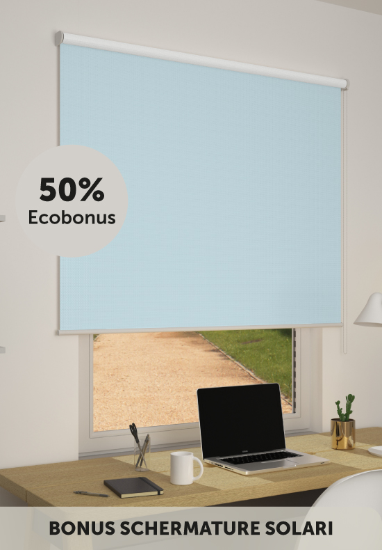 Tende a Rullo, tessuto Oscurante « Slim » – 18381