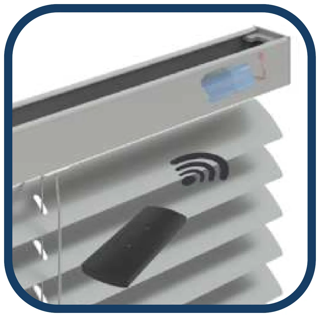 Veneziana Motorizzata Wireless con batteria al litio e telecomando