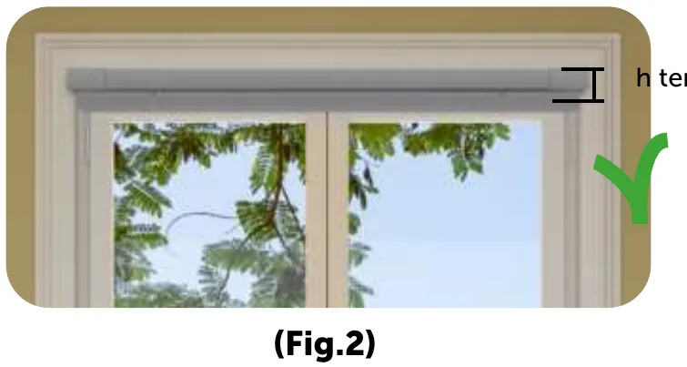 L'anta si apre (fig. 2): puoi installare dentro il vano