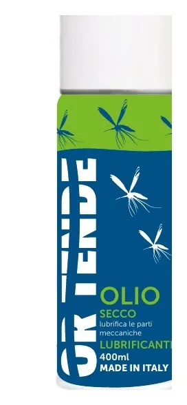 Lubrificante a olio secco: per le parti in movimento